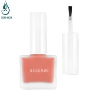 Soft Texture makeup Liquid Silky Blush OEM Peach Cheek Glossy Single liquid blusher Private Label