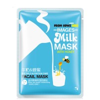 OEM ODM Images face skin care milk and honey essence whitening moisturizing tender skin facial mask sheet